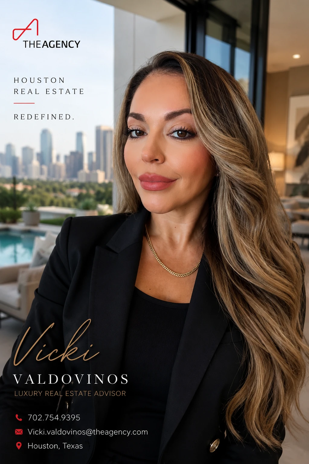 Vicky Valdovinos, The Agency. Phone 702.754.9395. Email Vicki.valdovinos@theagency.com.